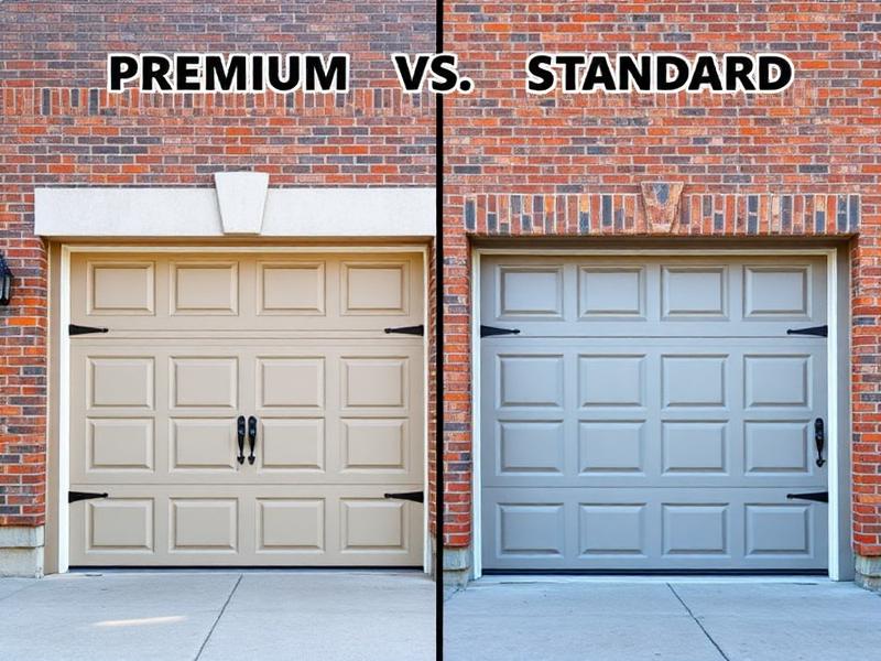 Premium vs Standard Comparison: Making Smart Decisions - garage door article